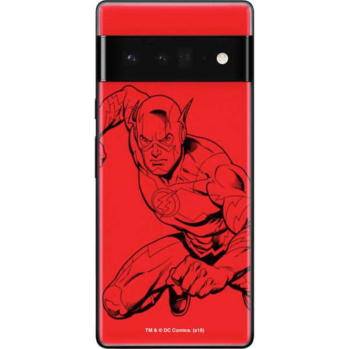 DC Comics The Flash Comic Pop Google Pixel 6 Pro Skin